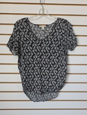 Leaf Patterened Blouse H&M 0